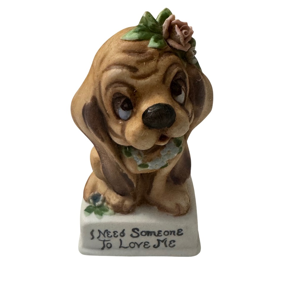 Vintage Jo-Anne Original I Need Someone To Love Me Hound JM-33 1980's